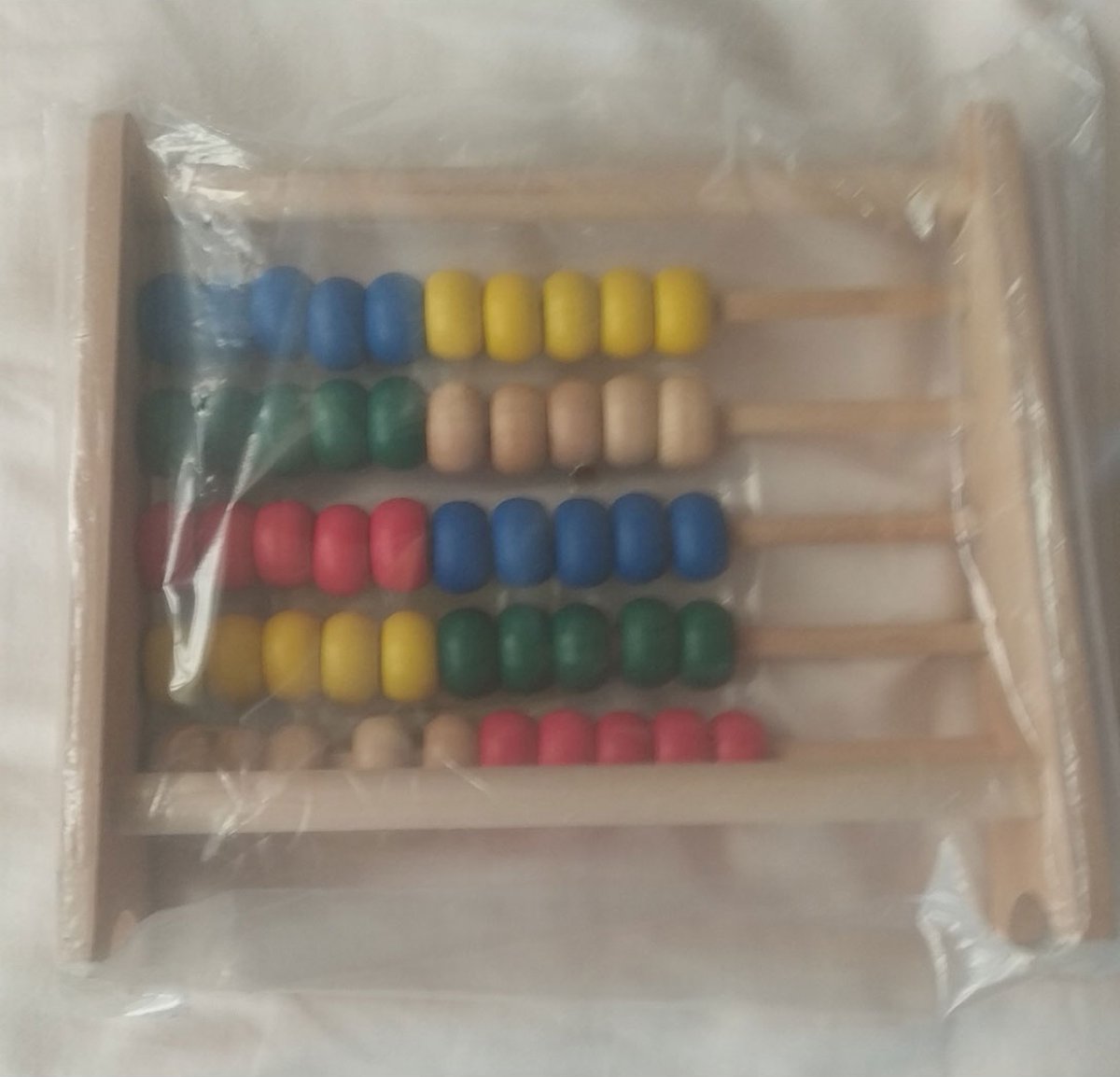 Charls Toys houten telraam 50 kralen